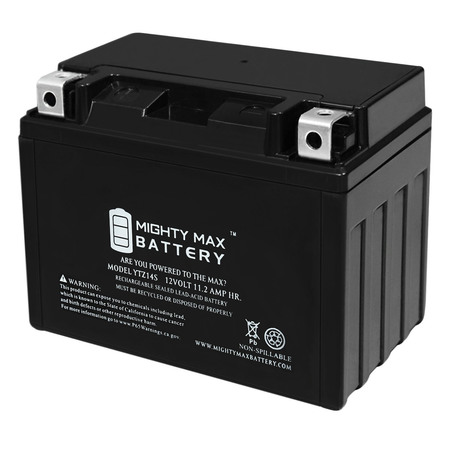 MIGHTY MAX BATTERY 12V 11.2Ah Battery Replacement for Yuasa YTZ14S YTZ14S1047